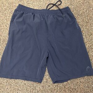 Head Men’s Size XL Blue Athletic Shorts Elastic Drawstring Waist